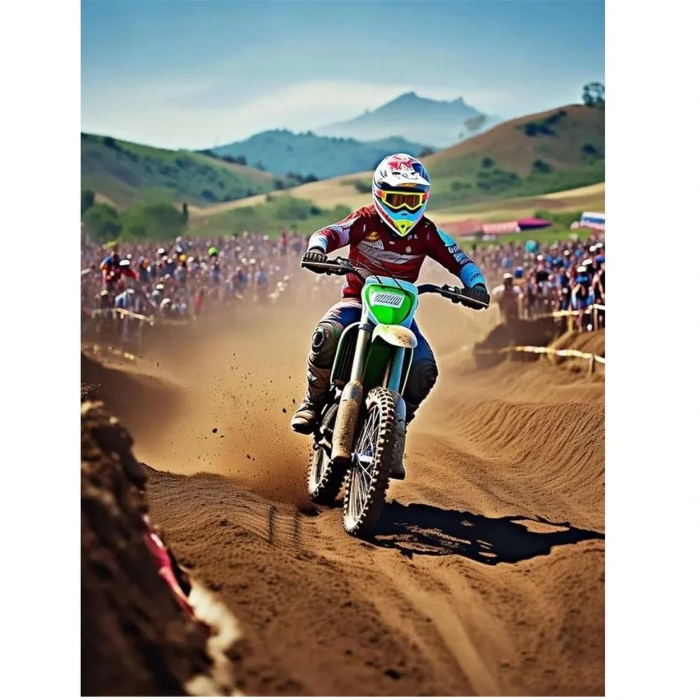 Dirt Bike Racing Motocross Jigsaw Puzzles 500 piece new unopened